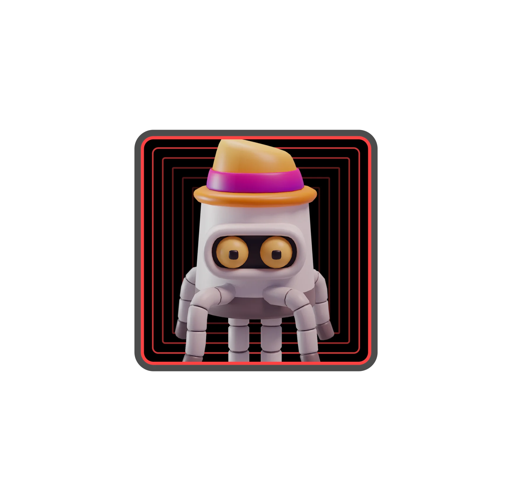 A Raicers character in a card