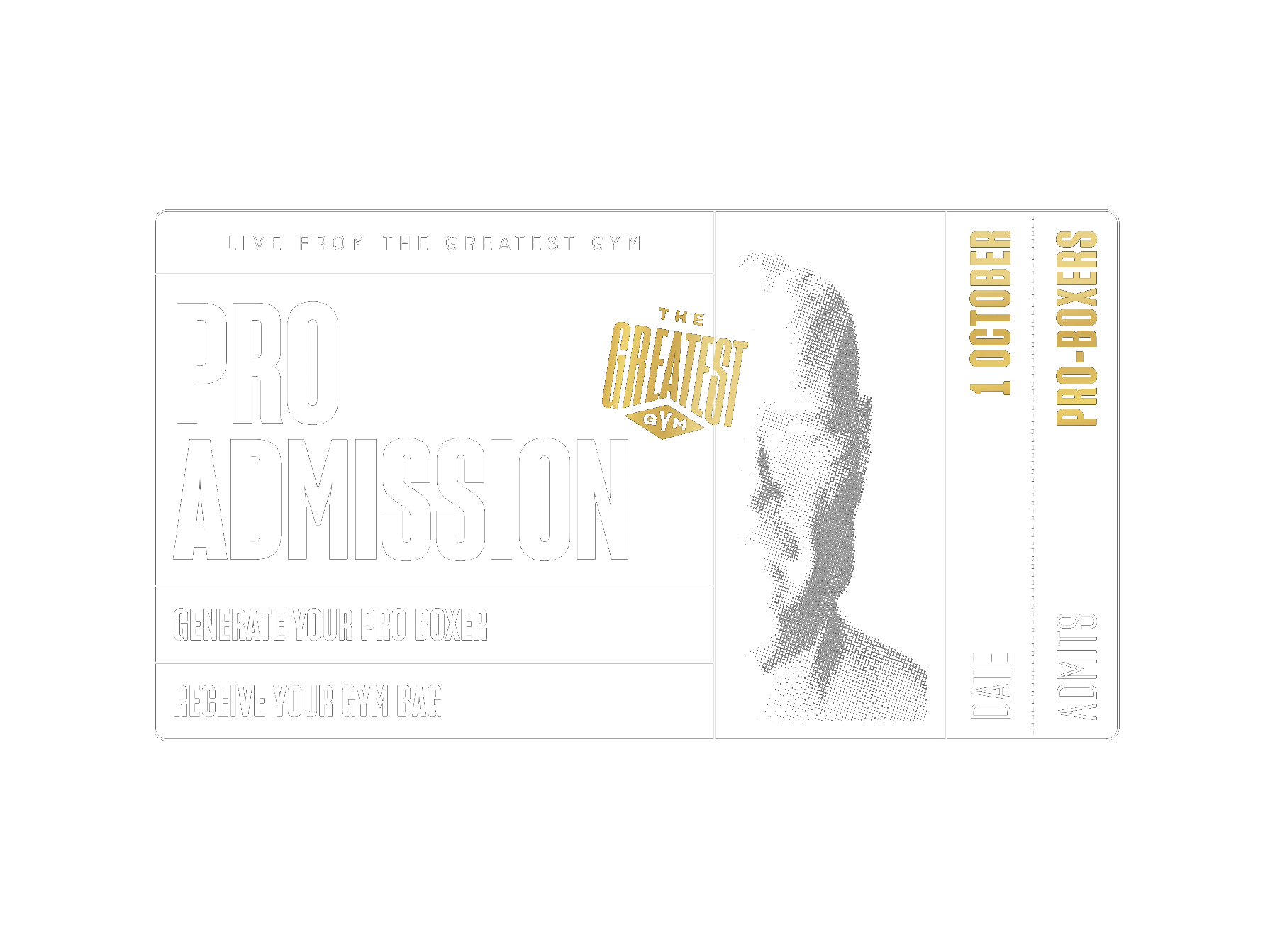 The Next Legends collectible ticket card