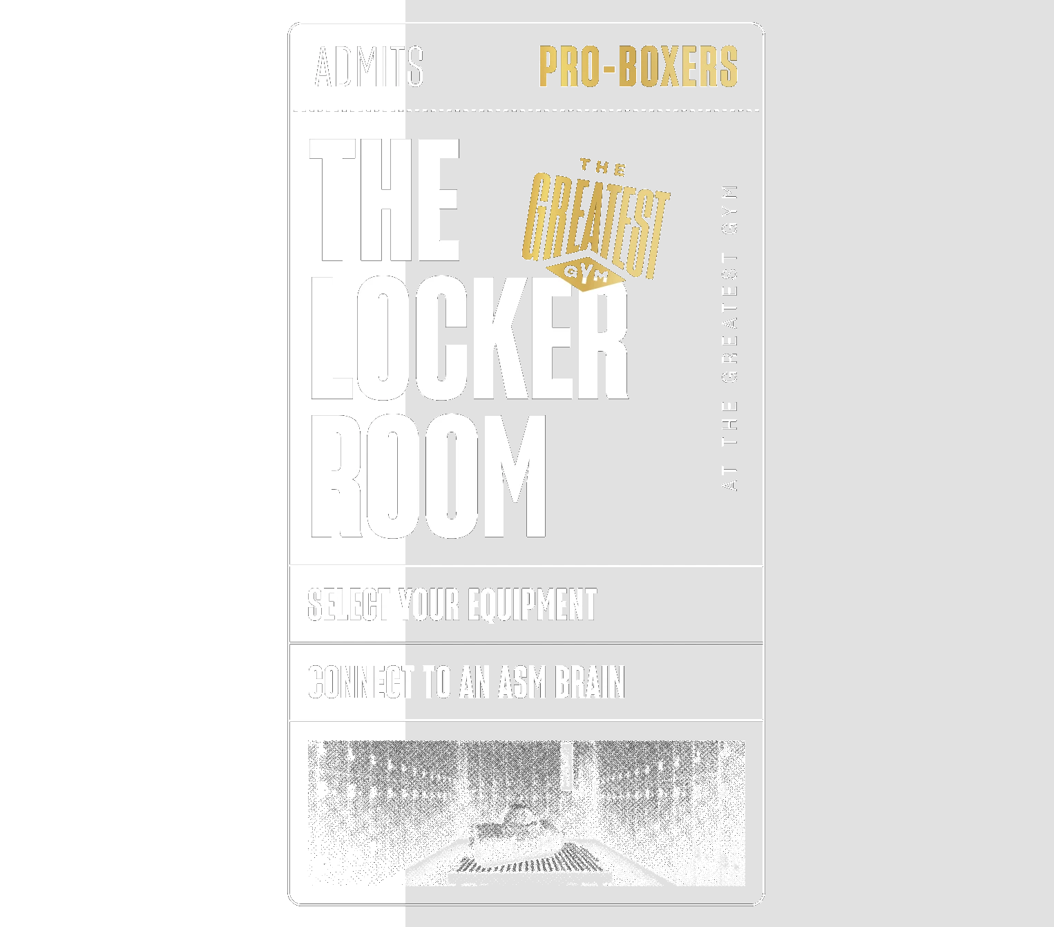 The Next Legends collectible ticket card